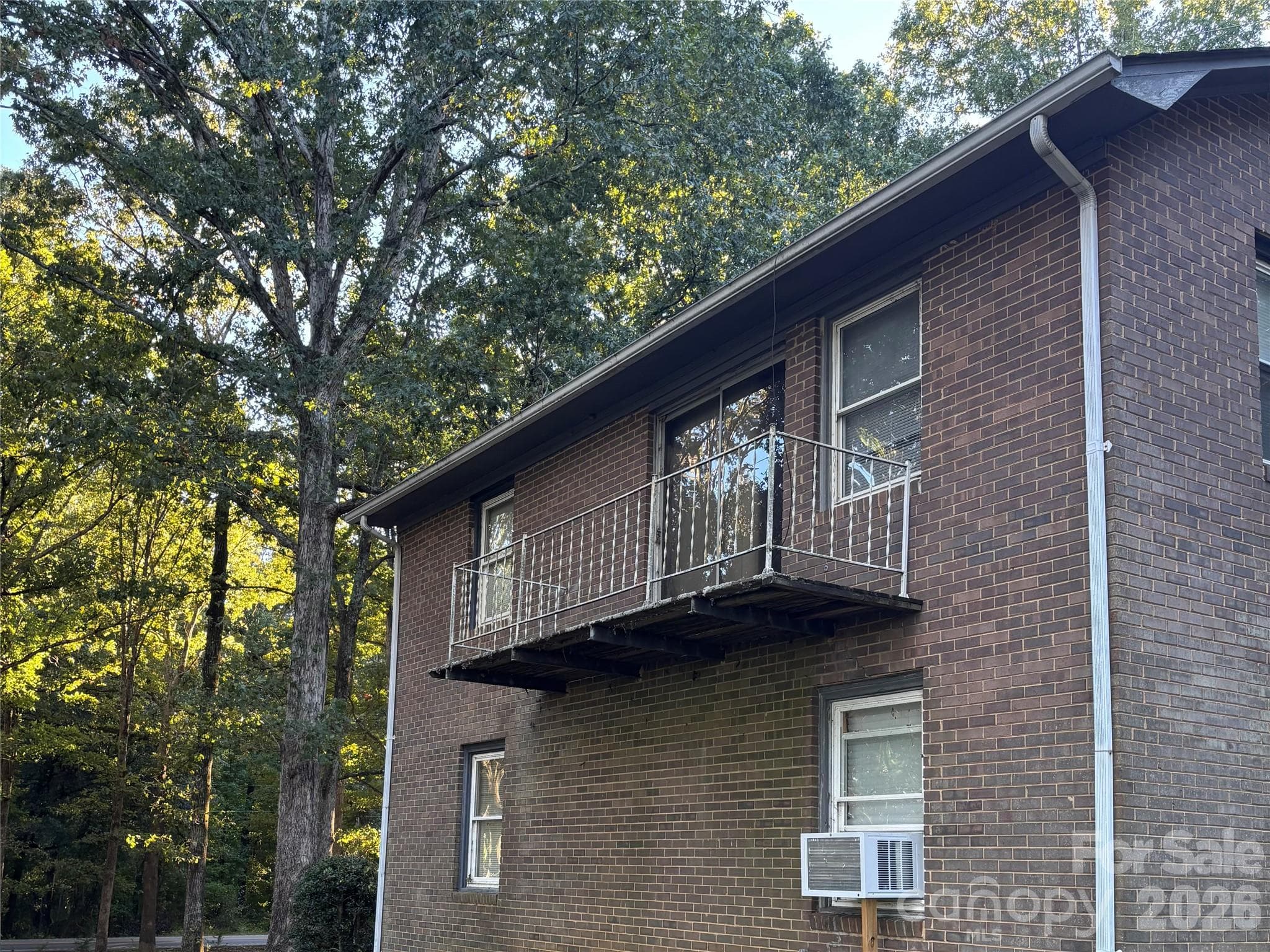 Balcony off upstairs bedroom. - 5923 Stack Road, Monroe