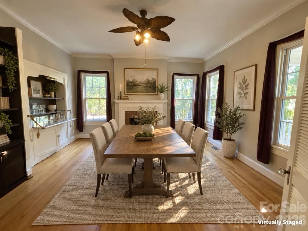 office/flex/dining - virtually staged - 1220 Williams Road, Fort Mill