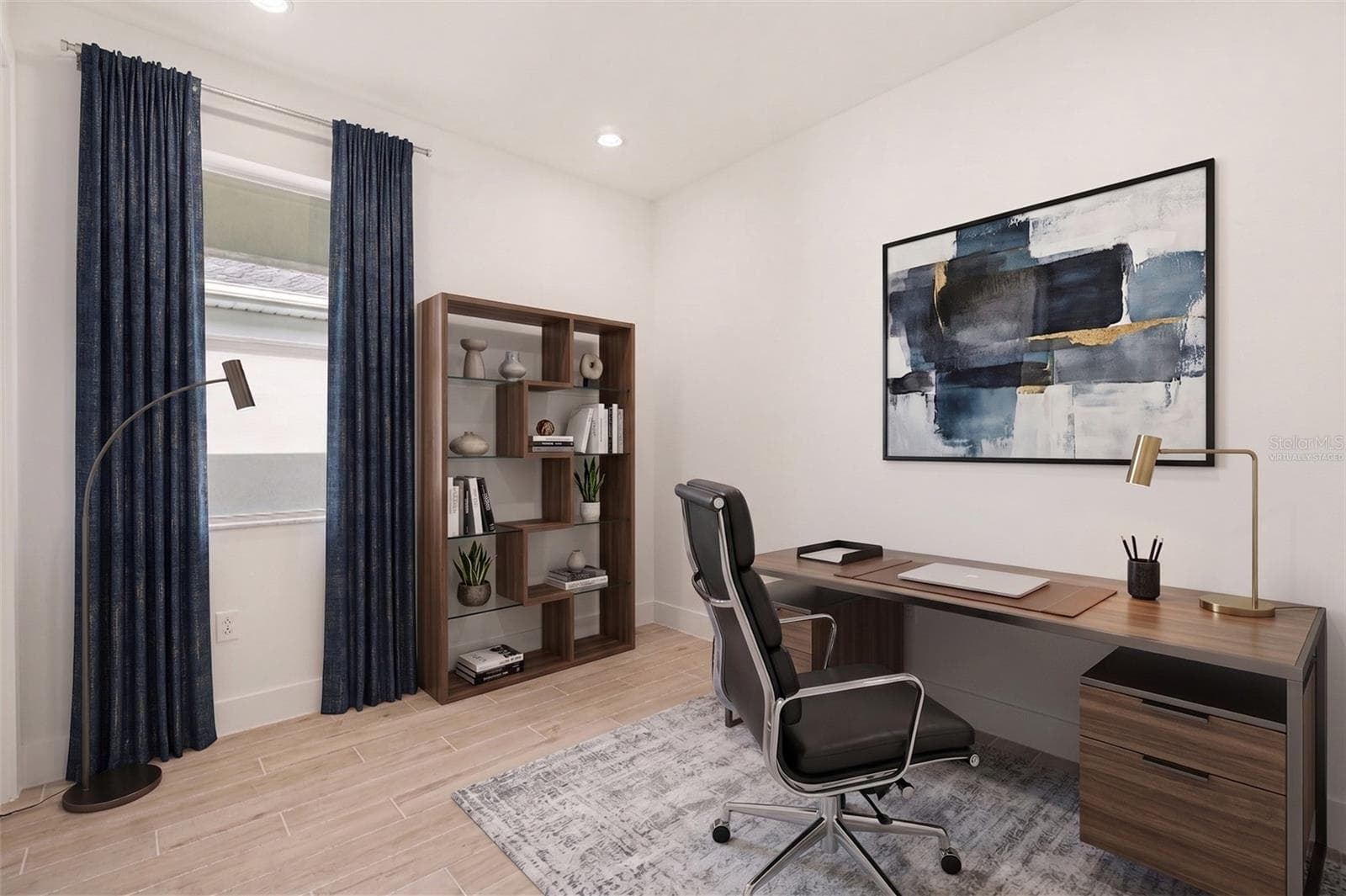 Virtually Staged as Office - 44283 PANTHER DR, PUNTA GORDA