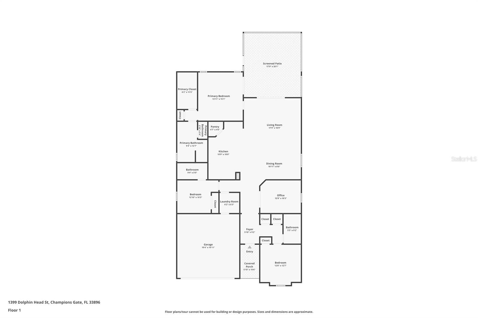 Single Family Residence at 1399 DOLPHIN HEAD ST, DAVENPORT, photo 46 of 46