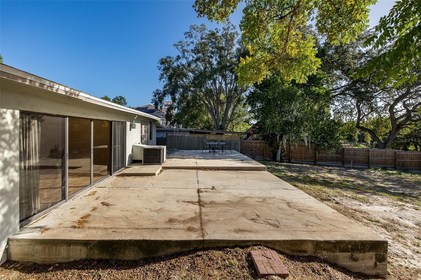 Slab added for a new Master bedroom - 3138 BLUFF BLVD, HOLIDAY