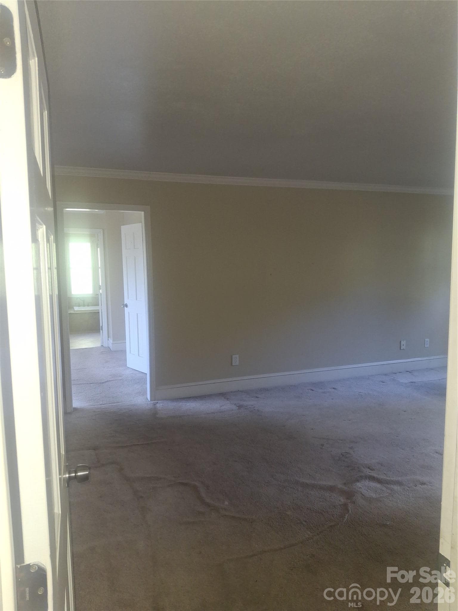 Primary leading to its own full size dressing room - 9327 Willowglen Trail, Charlotte