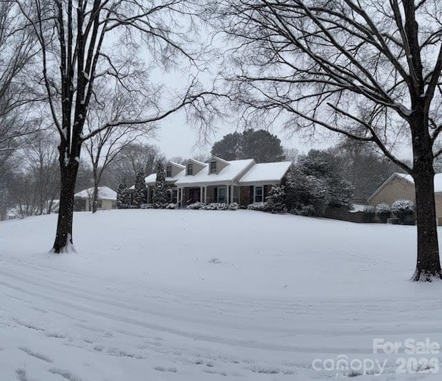 House from neighbors house during the last snow storm... Professional photos are scheduled for later in the week. - 11720 Shandon Circle, Charlotte