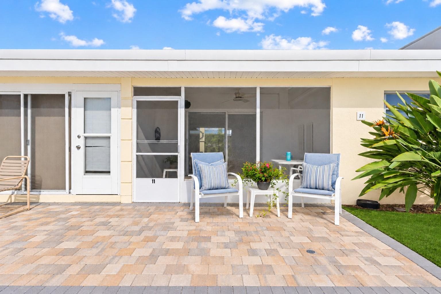 Brand new paver patio completed this week! - 6006 MIDNIGHT PASS RD #11, SARASOTA