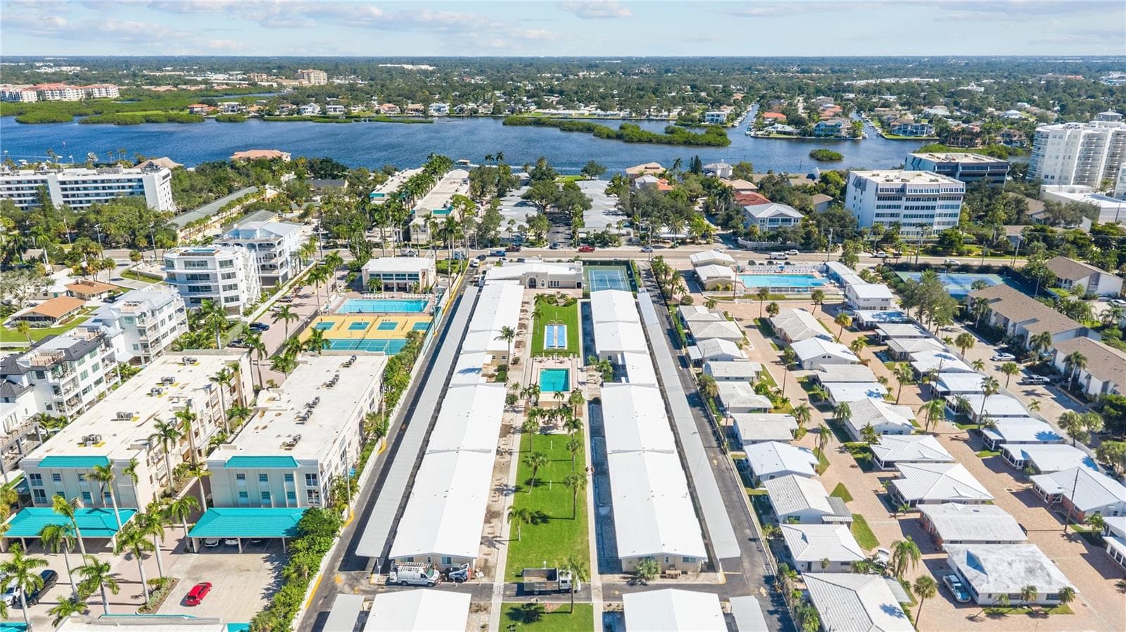 Condo midway down on the left when walking back from the beach. - 6006 MIDNIGHT PASS RD #11, SARASOTA