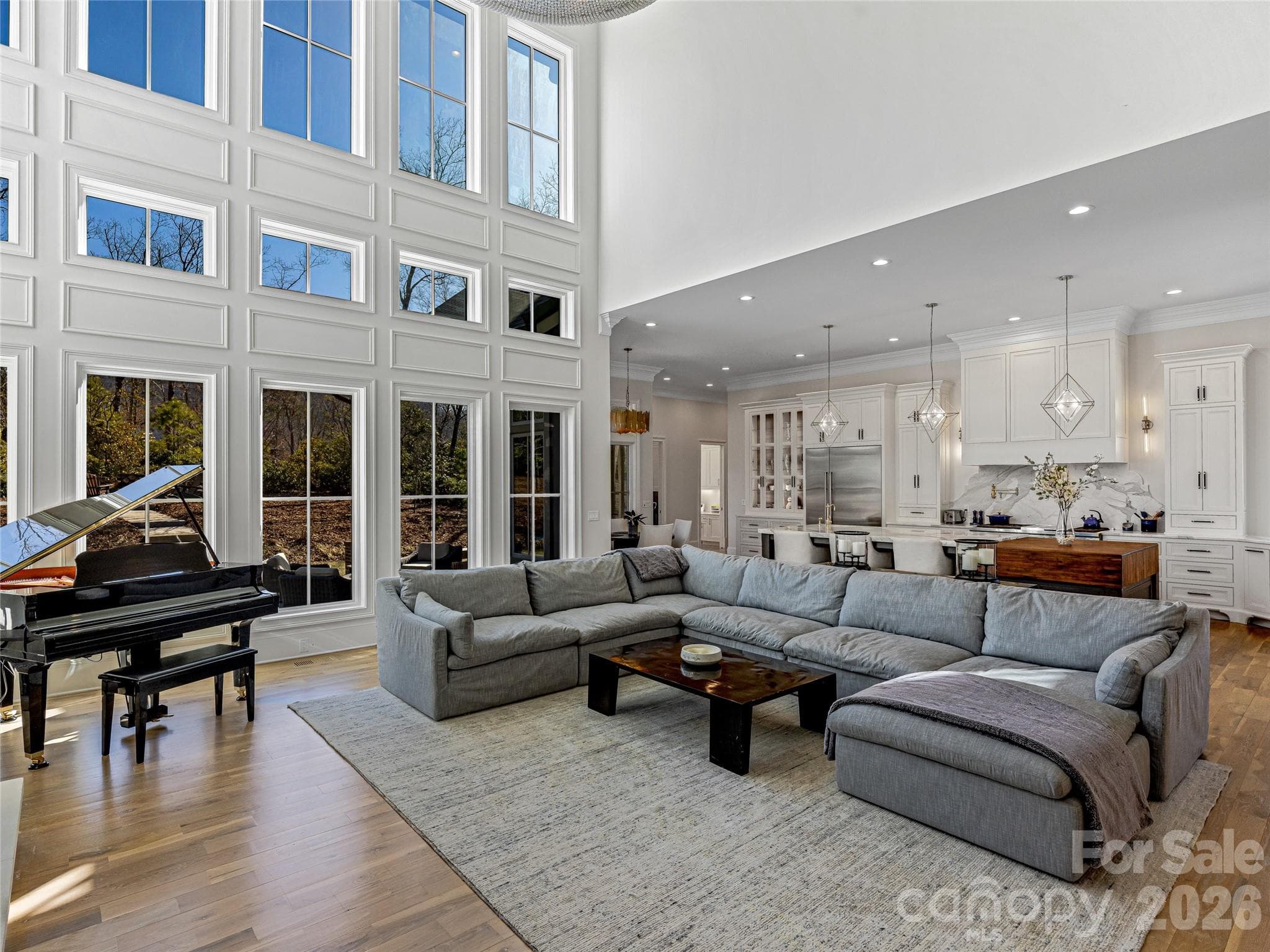 Seamless flow from great room to kitchen - 1905 White Tree Trail, Arden