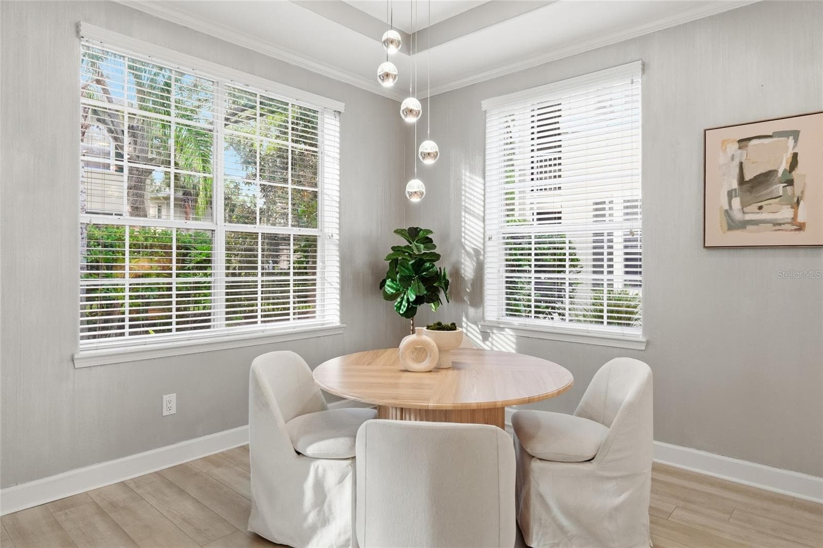 Dedicated dining area filled with natural light - 7946 TYBEE CT, UNIVERSITY PARK