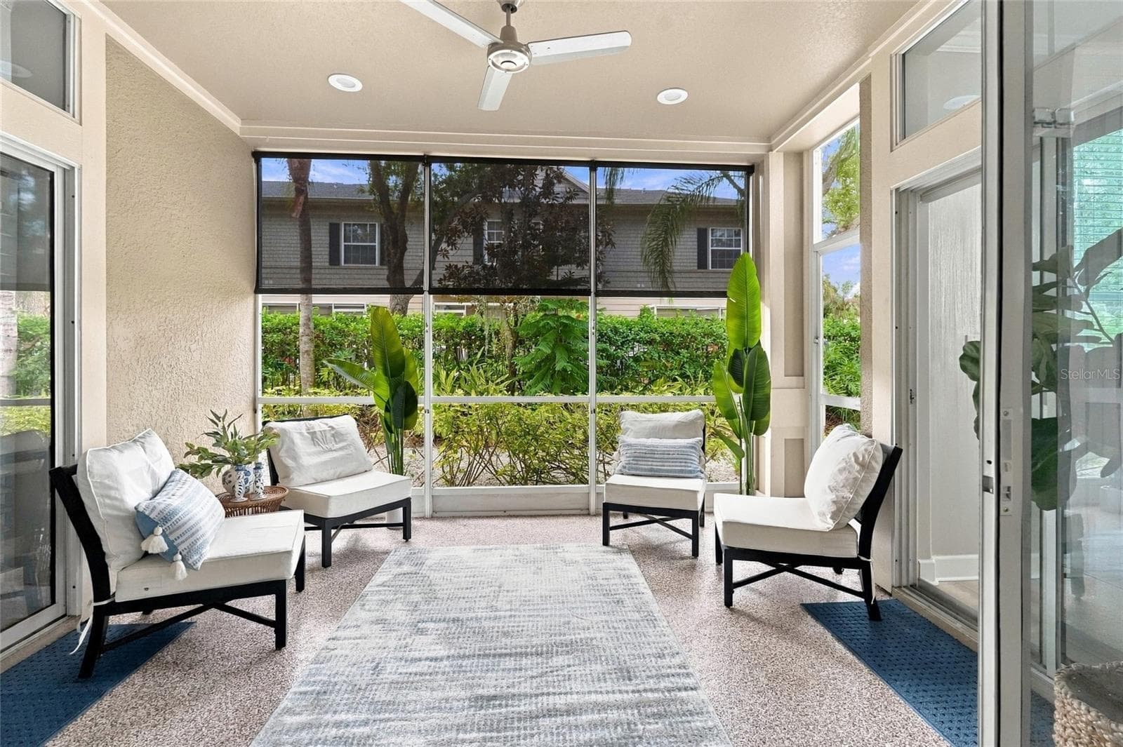 Covered lanai is a true extension of the home - 7946 TYBEE CT, UNIVERSITY PARK