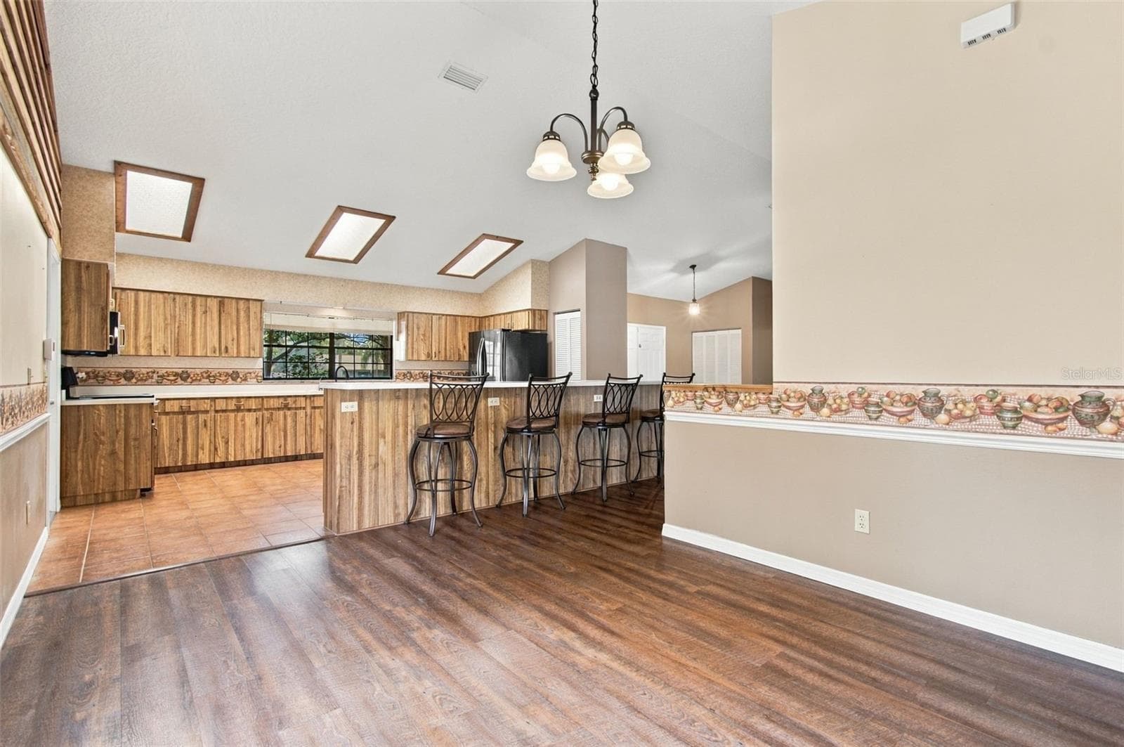 DINING ROOM OFF KITCHEN - 3180 LAKE SAXON DR, LAND O LAKES