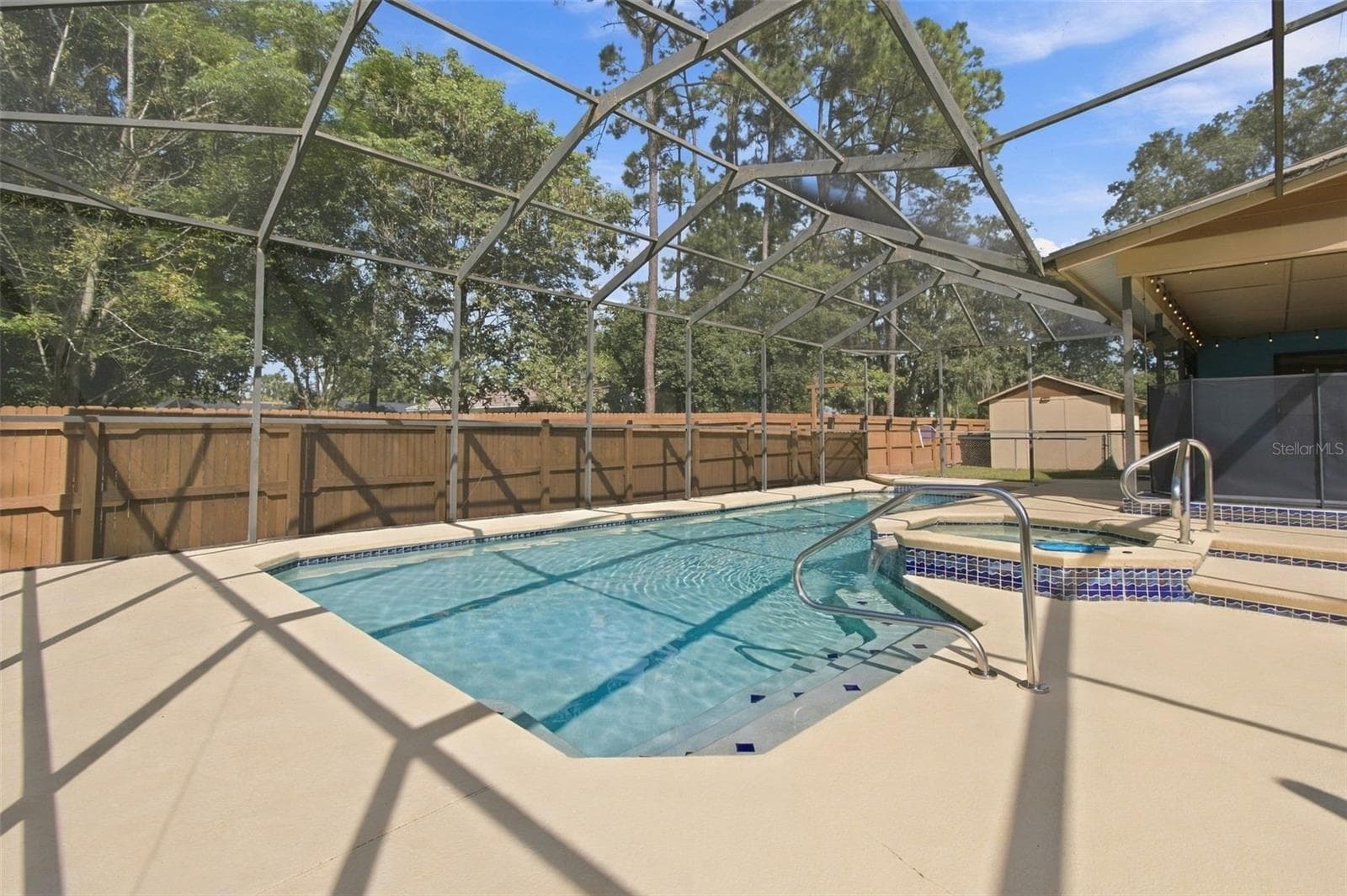 LARGE DECK AREA - 3180 LAKE SAXON DR, LAND O LAKES