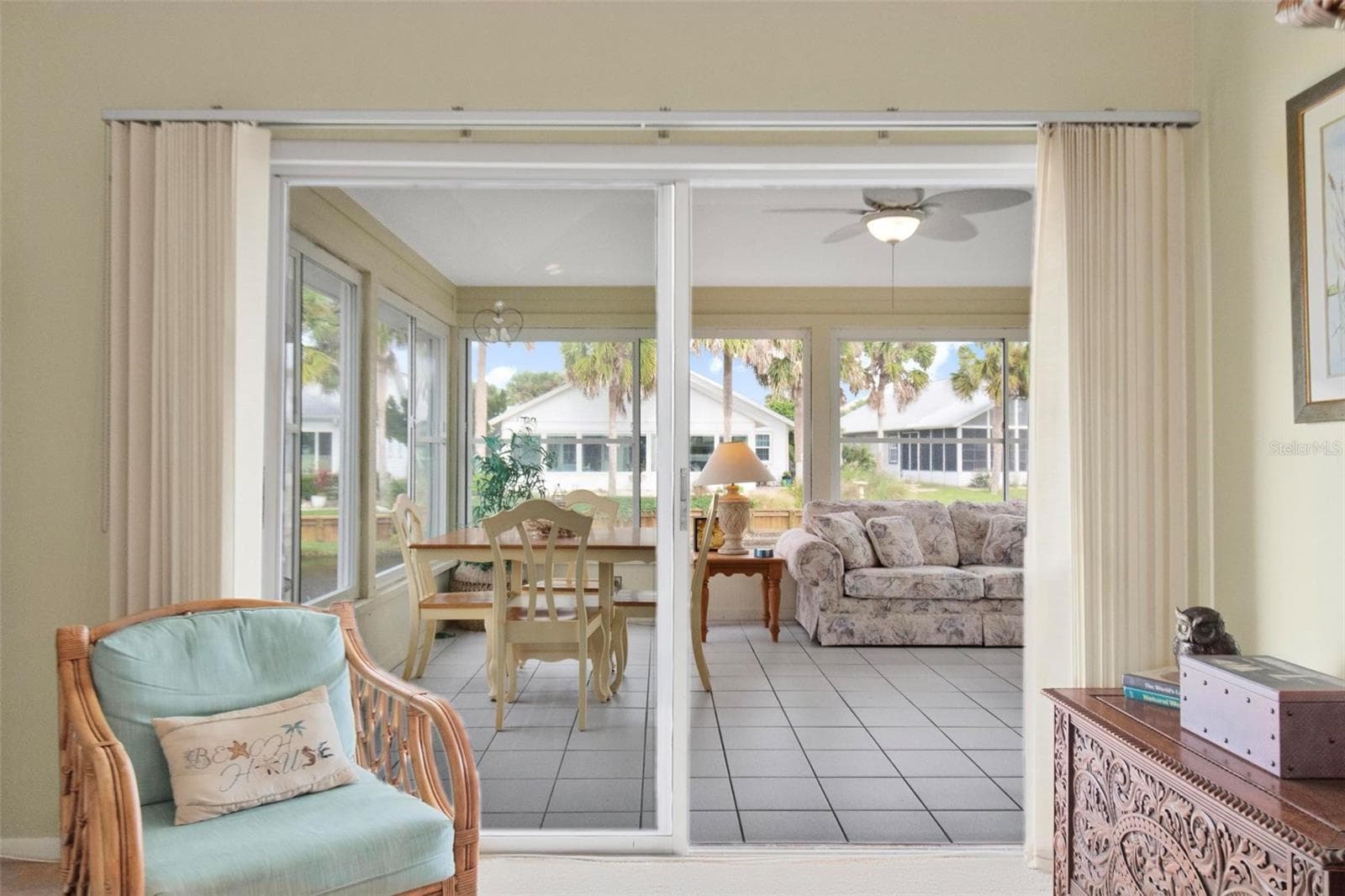 View from living room - 50 MEDFORD DR, PALM COAST