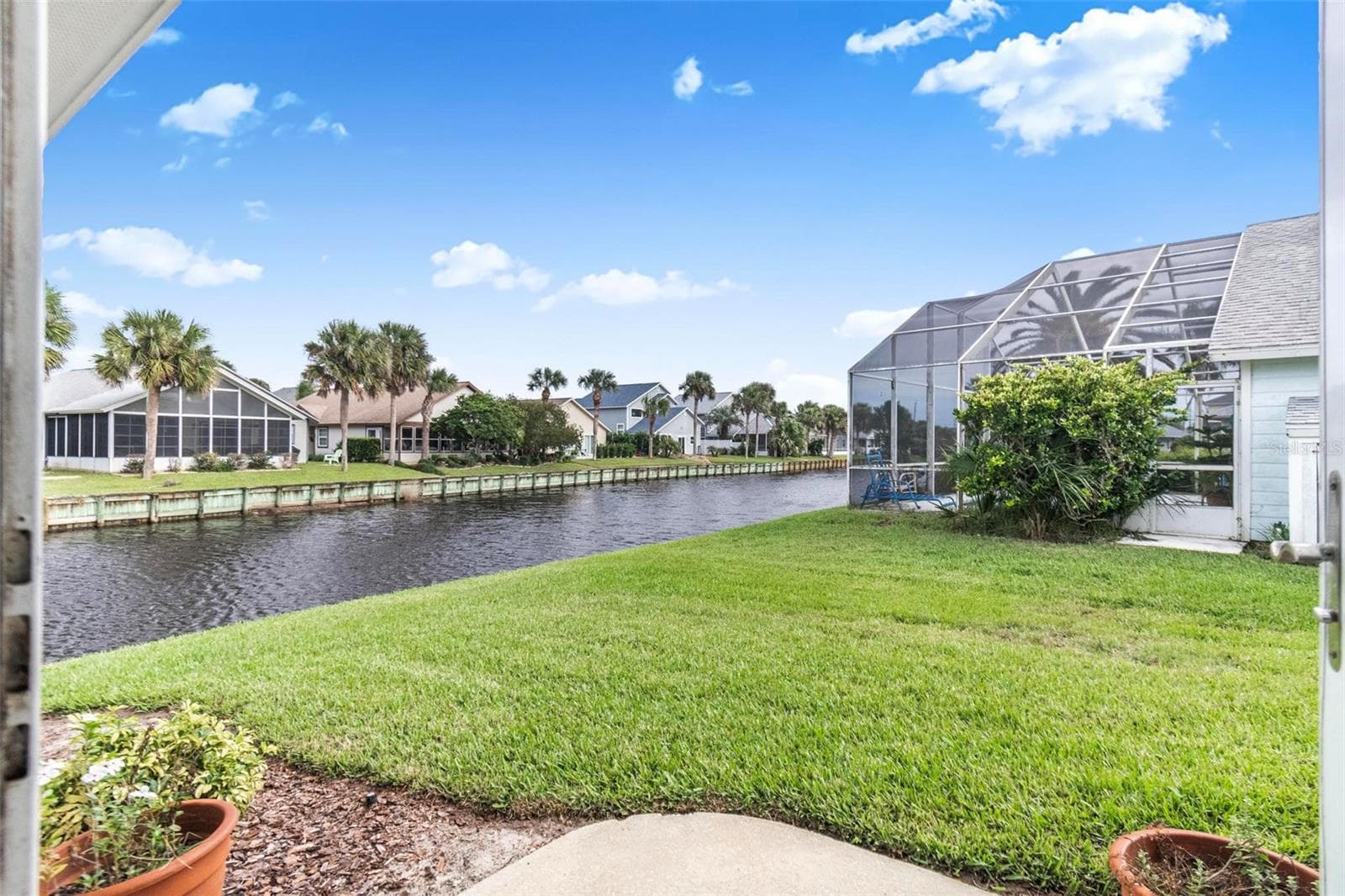 View from patio - 50 MEDFORD DR, PALM COAST
