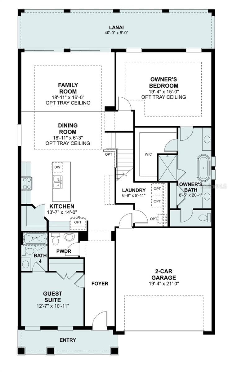 Single Family Residence at 6855 YELLOW WARBLER BND, ST CLOUD, photo 19 of 21