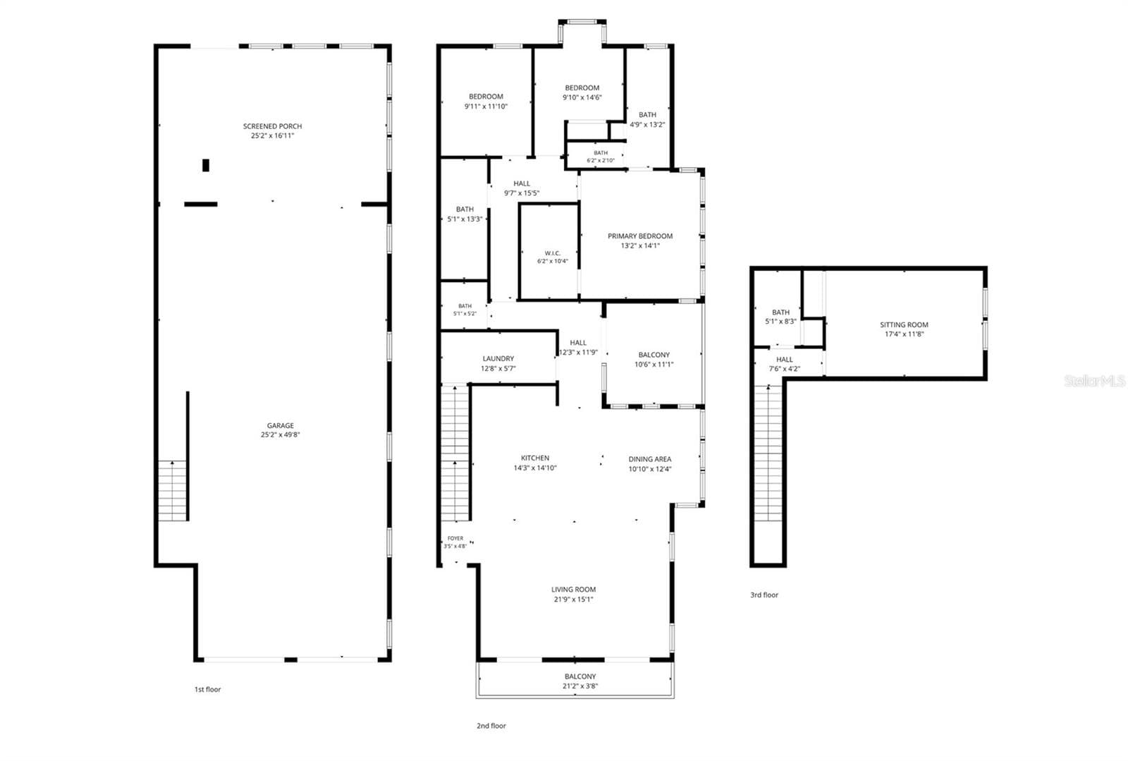 Floor plan - 1208 5TH ST S, ST PETERSBURG