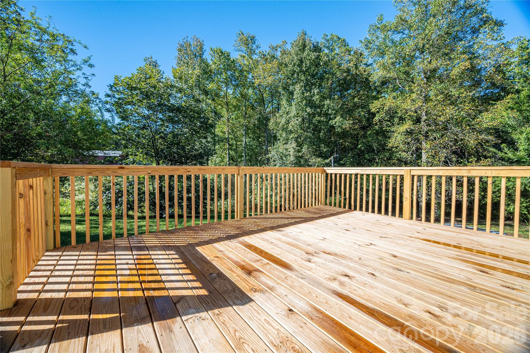 Rear deck off of Kitchen - 5047 Longbow Pointe, Kings Mountain