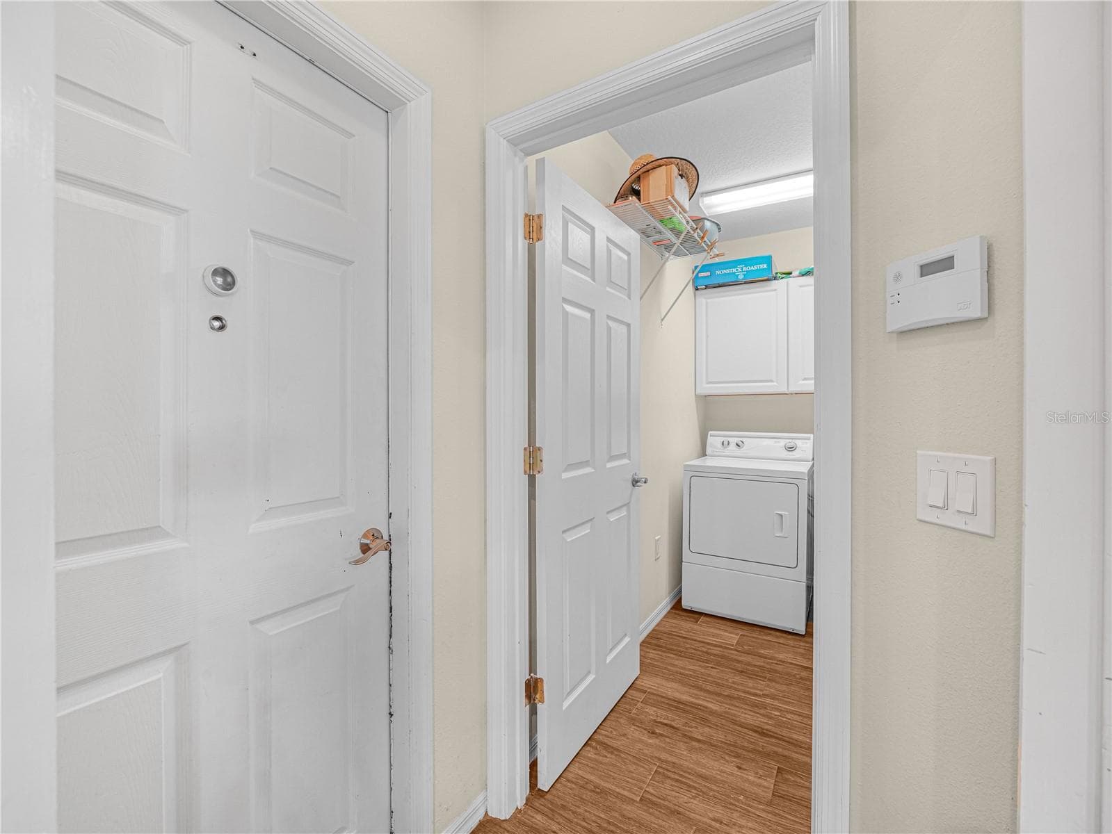 Laundry area with cabinets - 5868 HIGH RIDGE LOOP, LAKELAND