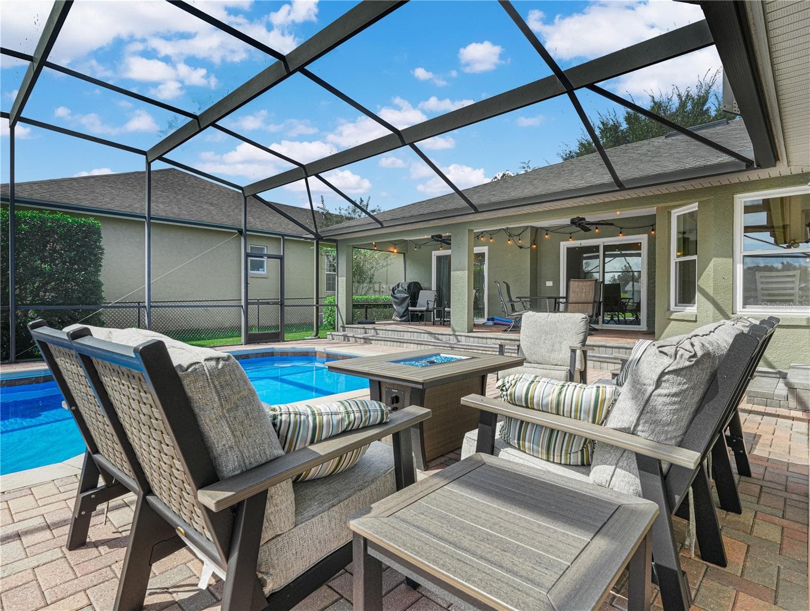 Pool area great for parties or relaxing get togethers. - 5868 HIGH RIDGE LOOP, LAKELAND