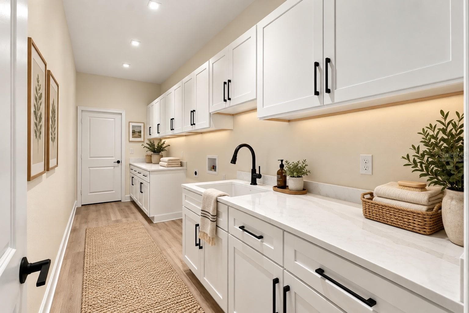 Virtually stagedlaundry room - 12014 SAPPHIRE DR, SPRING HILL