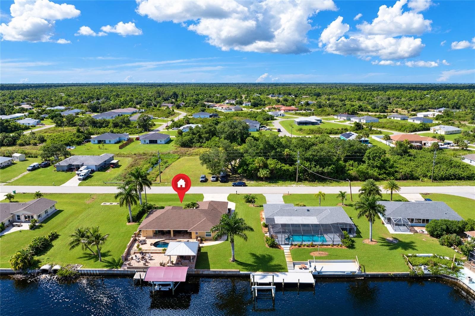 Single Family Residence at 4282 GILLOT BLVD, PORT CHARLOTTE, photo 70 of 79