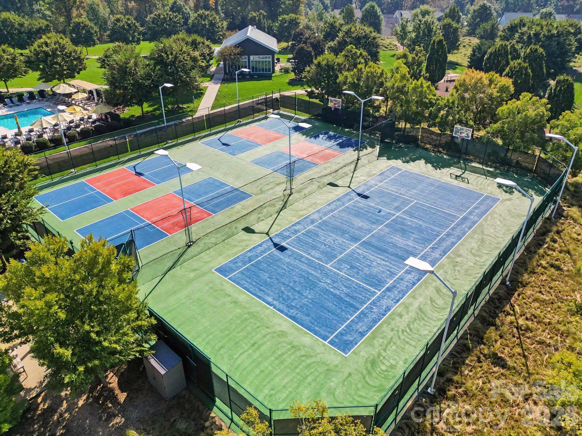 Aerial Courts - 5605 Caneel Lane, Denver