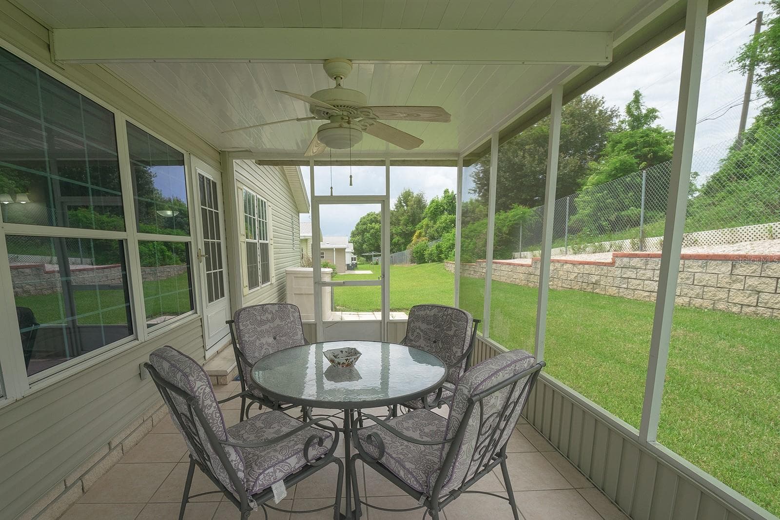 Private backyard views - 37449 GILL AVE, ZEPHYRHILLS