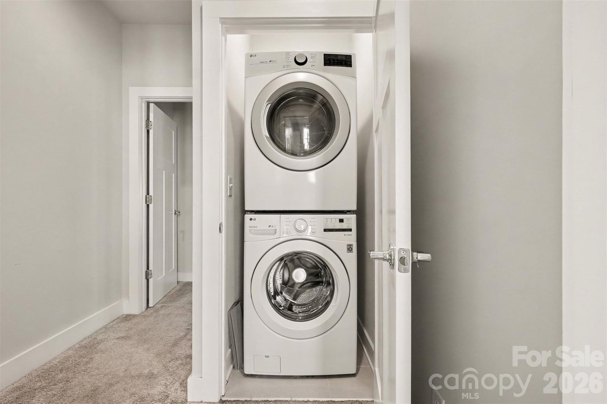 Laundry on Bedroom level - 327 Uptown West Drive, Charlotte