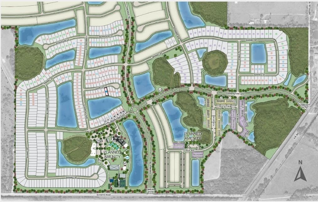 13505 Camelot Court Site Map - 13505 CAMELOT CT, PARRISH