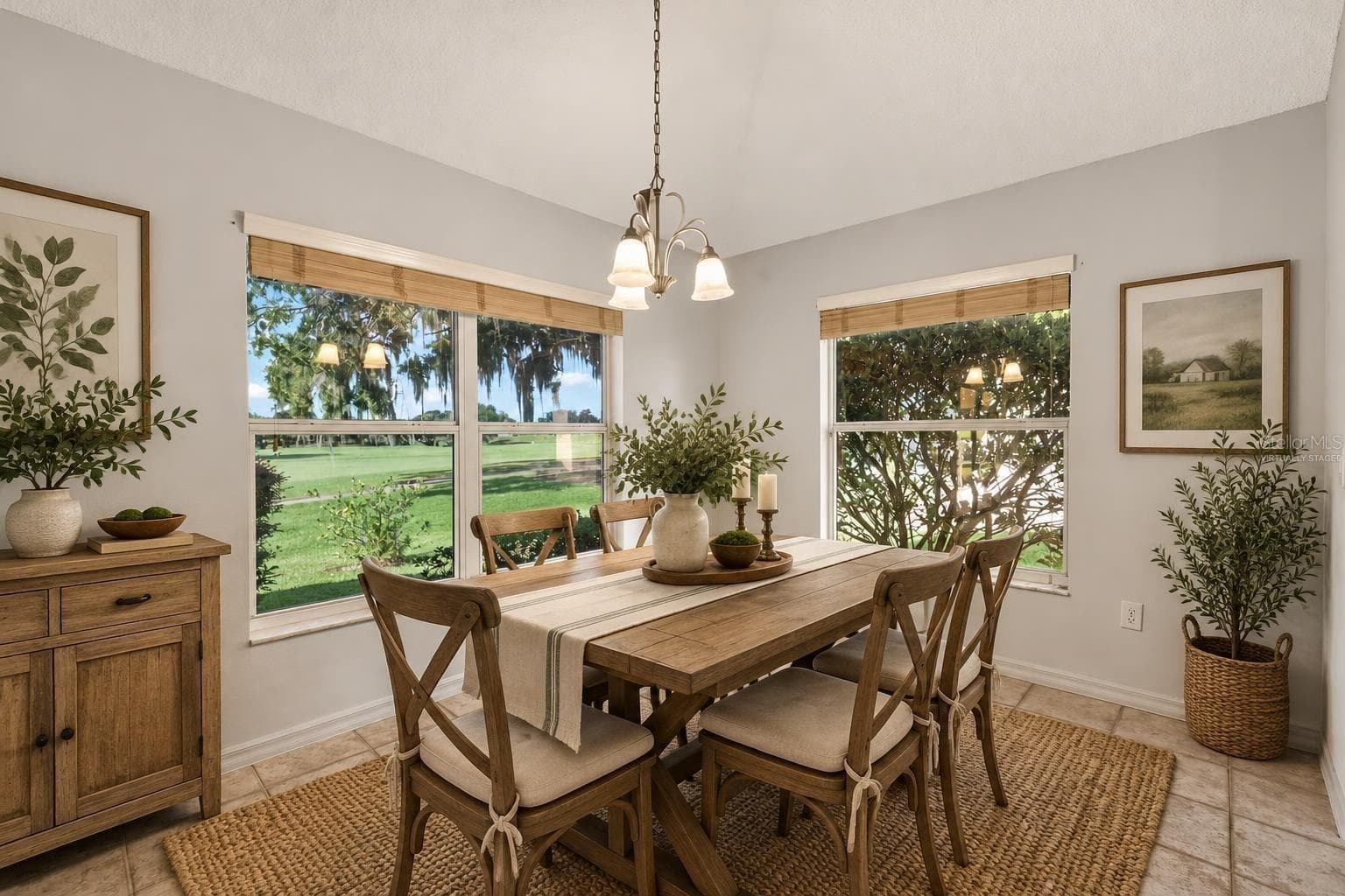 Dinette-Virtually Staged - 16840 SE 85TH SAPELO CT, THE VILLAGES
