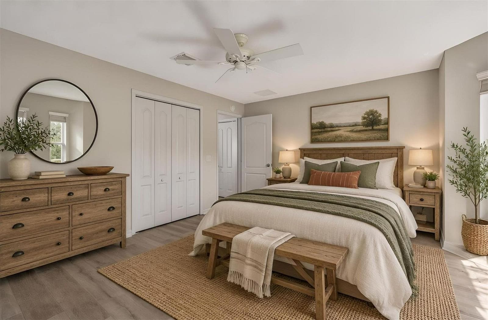 Second Bedroom-Virtually Staged - 16840 SE 85TH SAPELO CT, THE VILLAGES