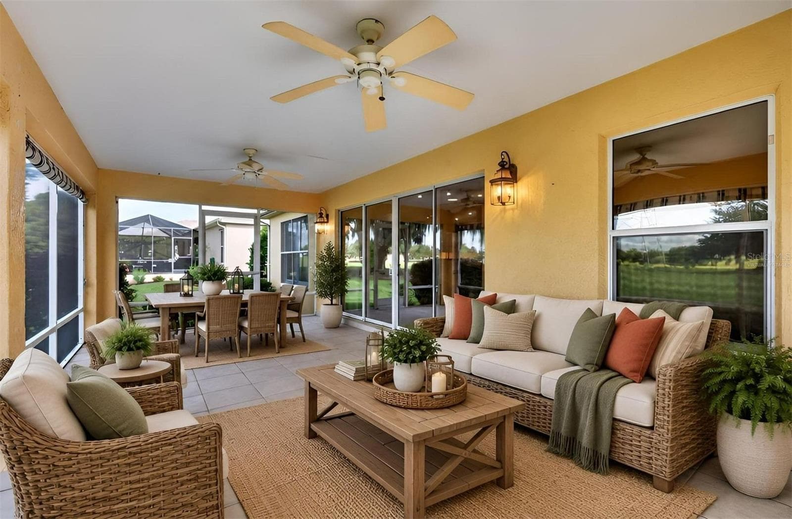 Spacious Lanai-Virtually Staged - 16840 SE 85TH SAPELO CT, THE VILLAGES