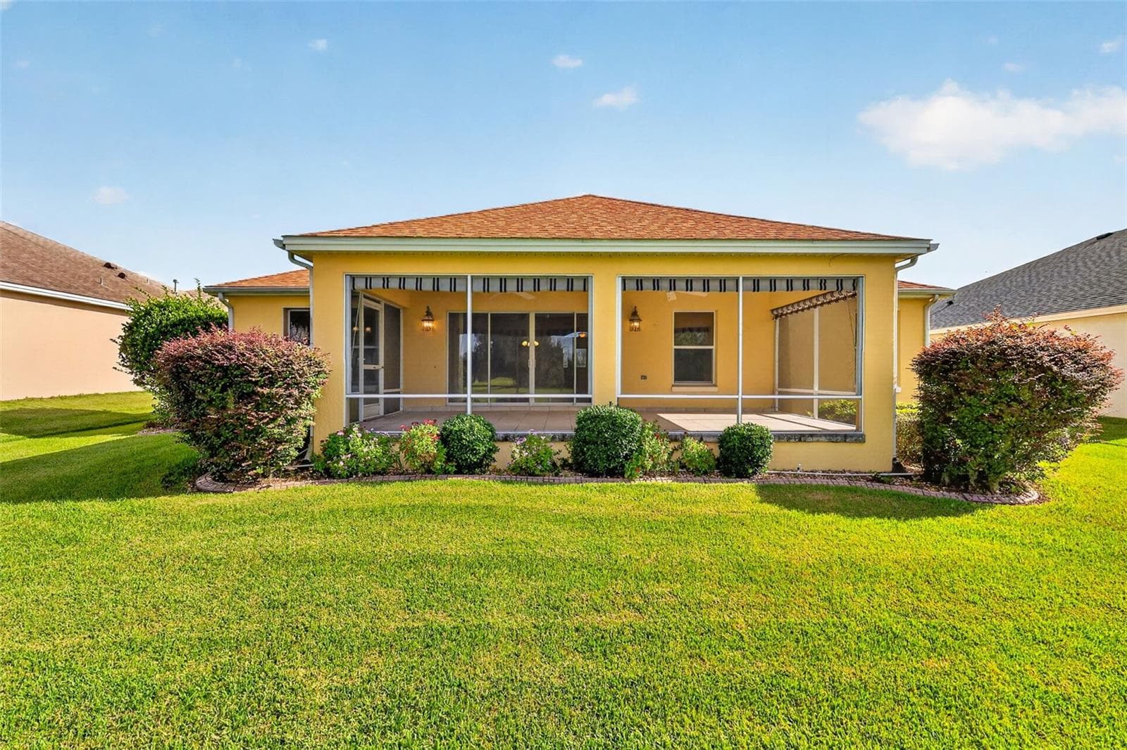 Rear Elevation - 16840 SE 85TH SAPELO CT, THE VILLAGES