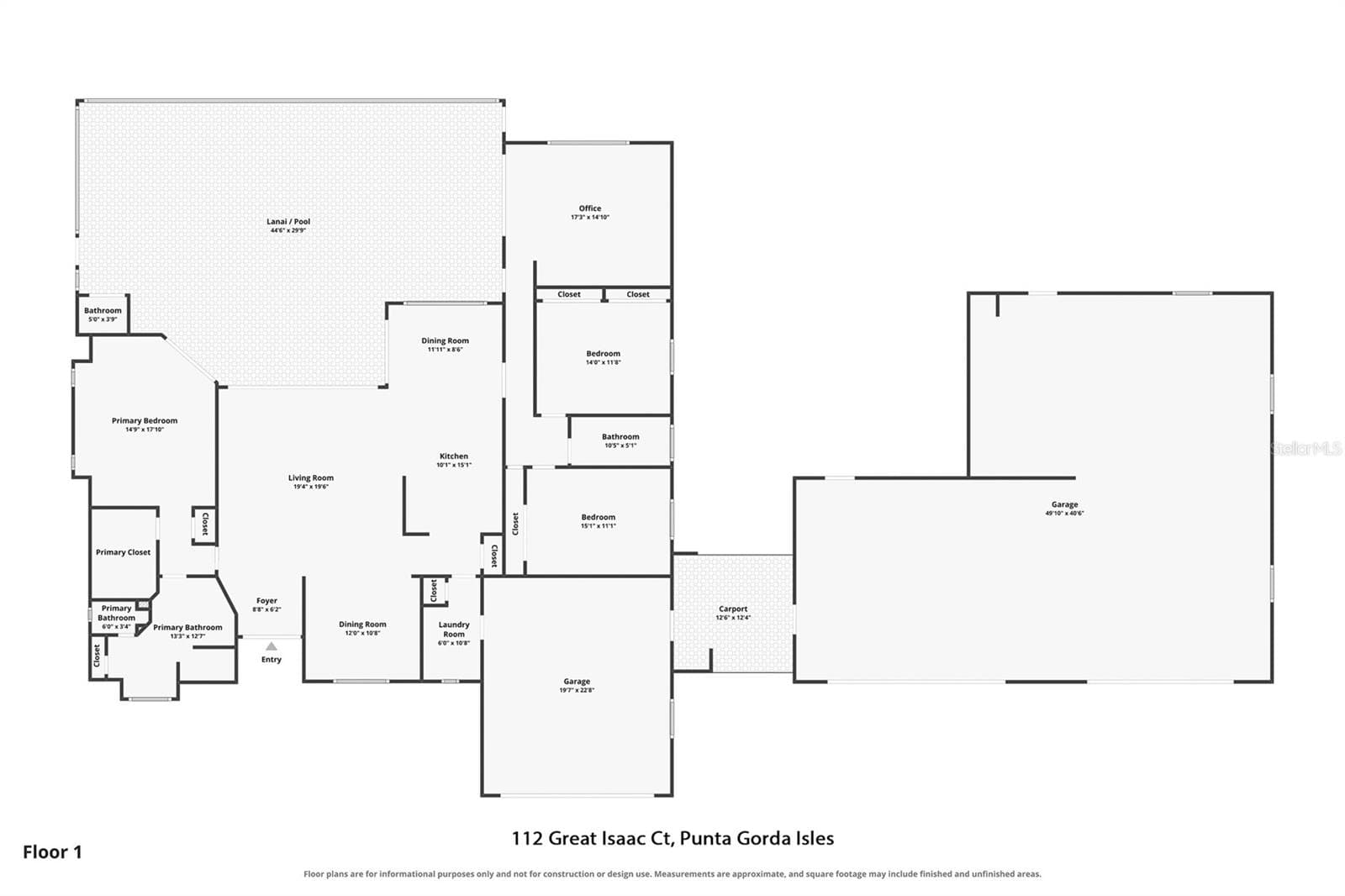 Single Family Residence at 112 GREAT ISAAC CT, PUNTA GORDA, photo 53 of 53