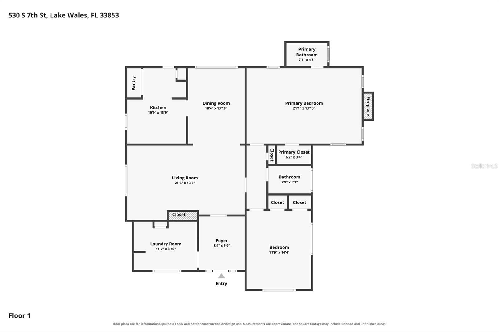 Single Family Residence at 530 S 7TH ST, LAKE WALES, photo 41 of 41