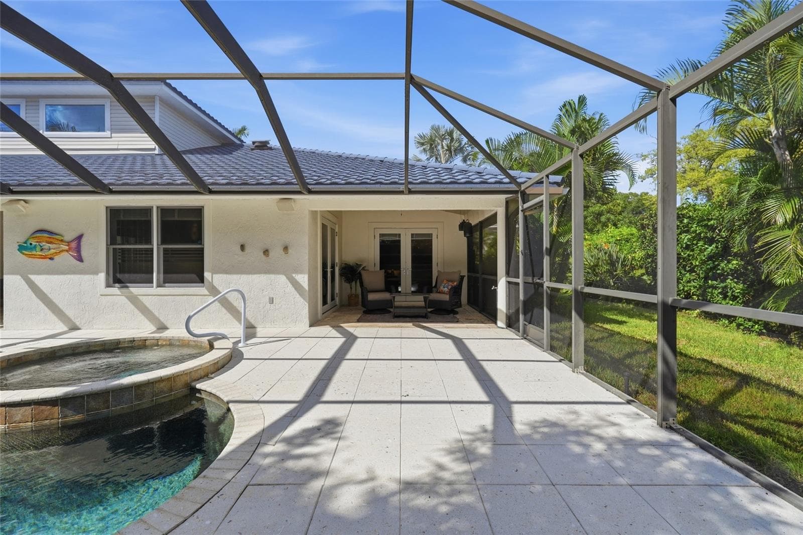 View of Primary suite Private lanai area - 4307 CAMINO REAL, SARASOTA