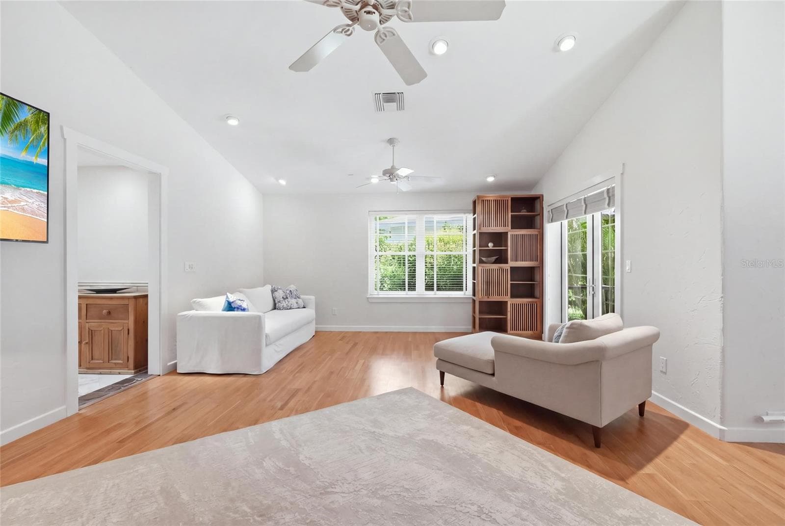 Sitting area of the Primary Bedroom - 4307 CAMINO REAL, SARASOTA