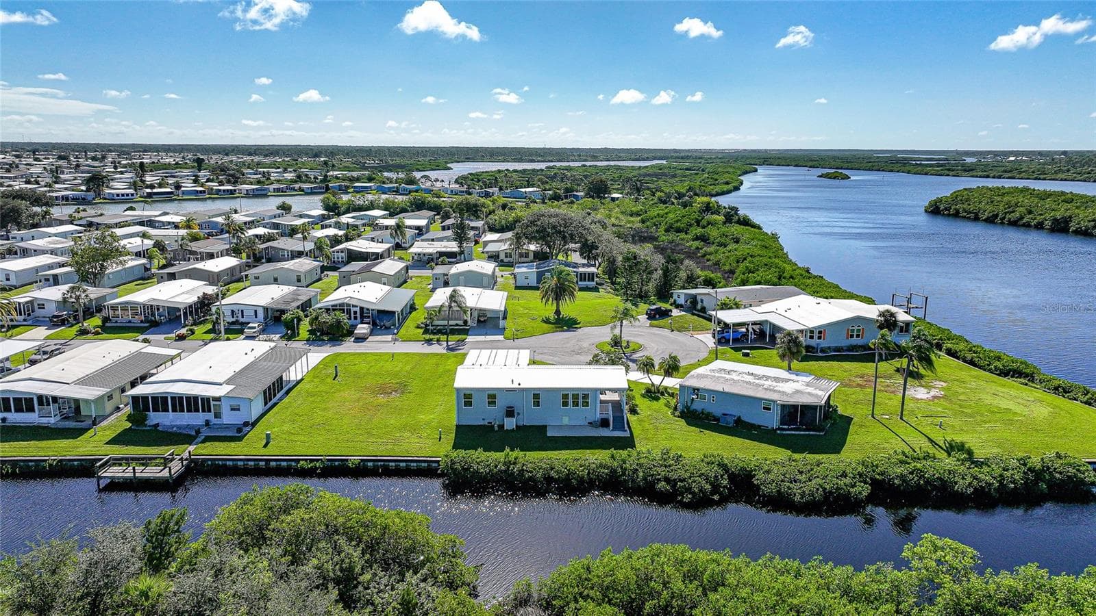 Aerial view - 734 BLACKBURN BLVD, NORTH PORT