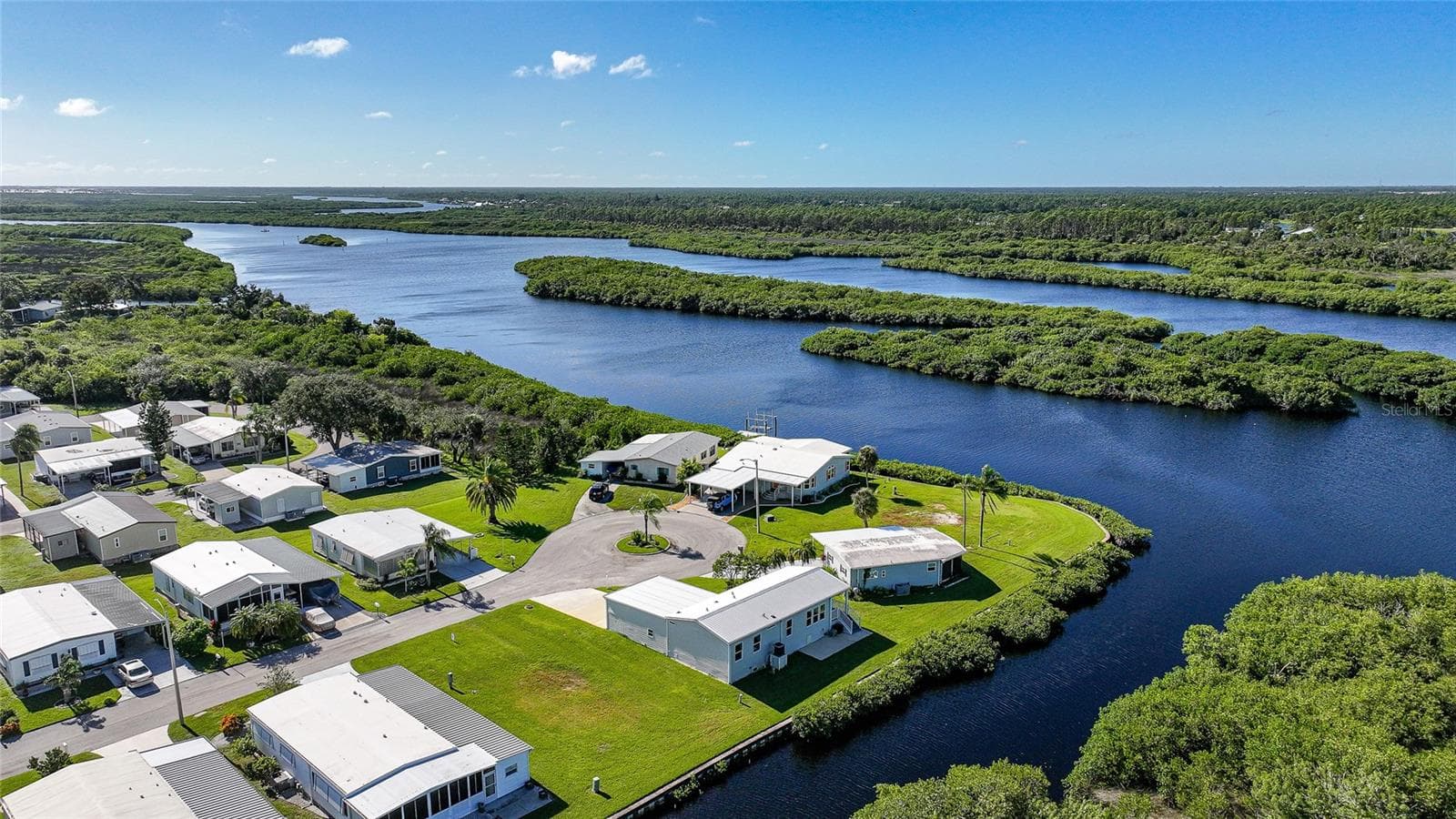 Aerial view - 734 BLACKBURN BLVD, NORTH PORT