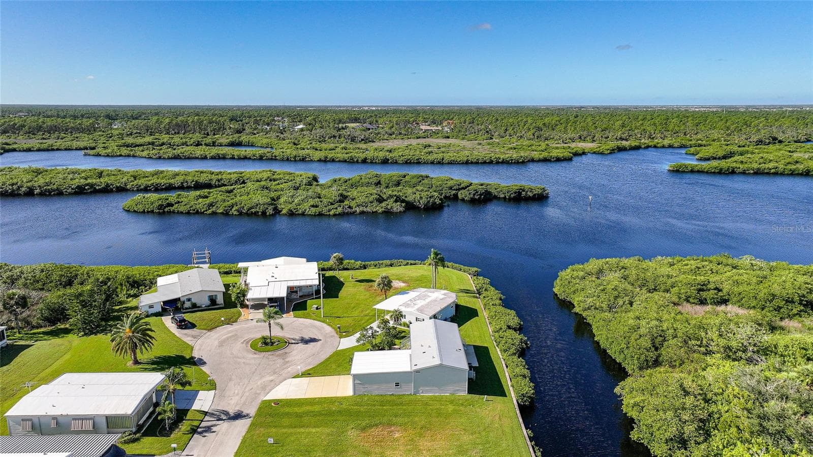 Aerial view - 734 BLACKBURN BLVD, NORTH PORT