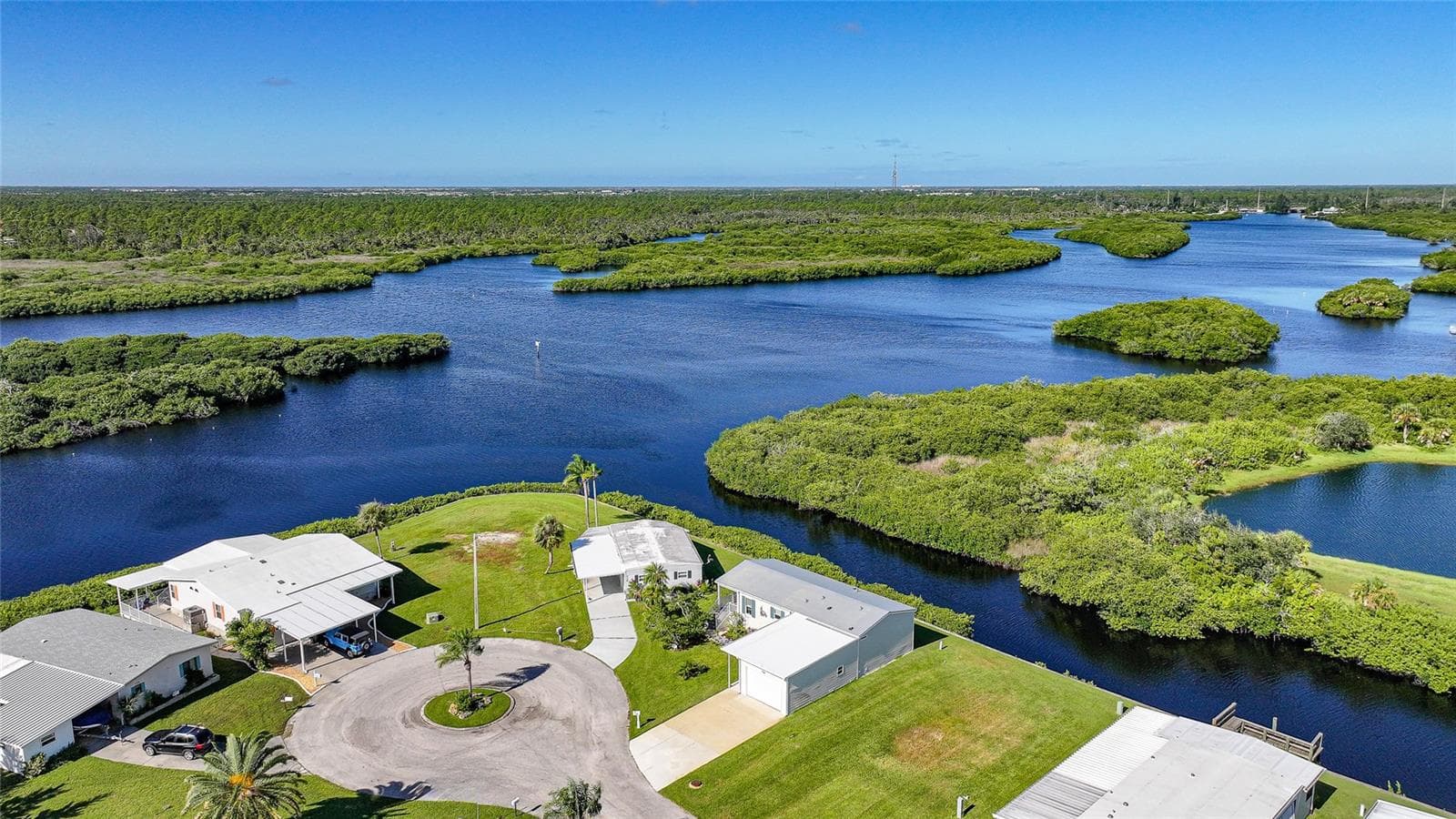 Aerial view - 734 BLACKBURN BLVD, NORTH PORT