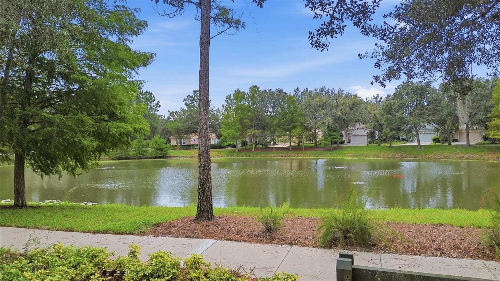 View from the front - across the street - 1024 HERON POINT CIR, DELAND