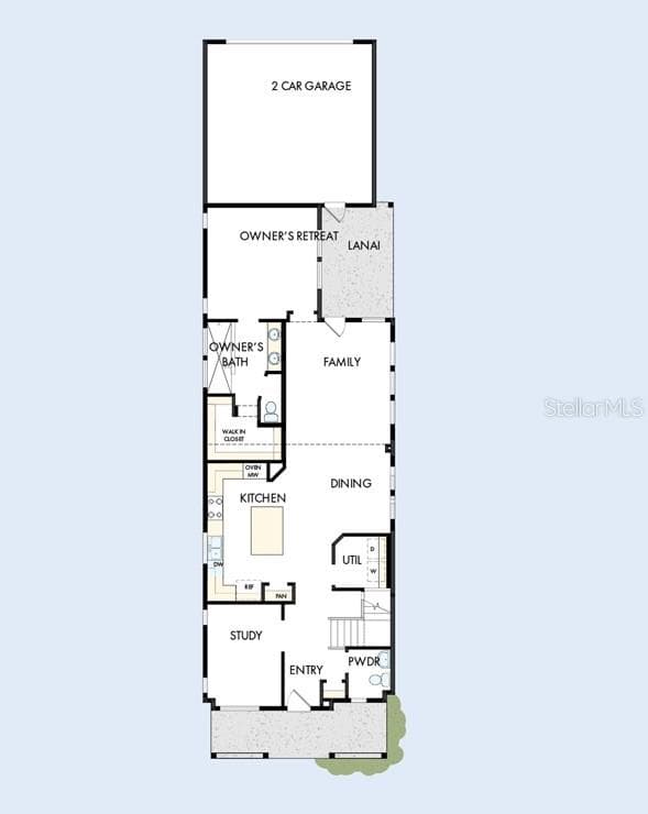 Floor Plan First Floor - 6366 ROVER WAY, ST CLOUD