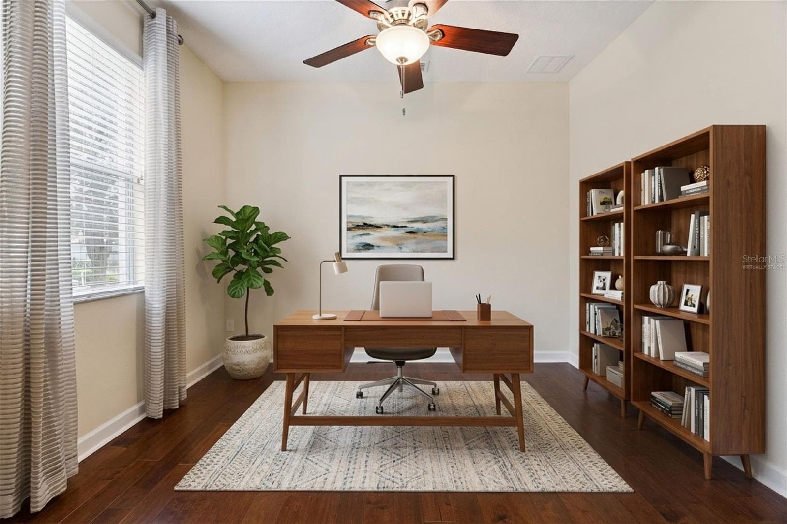 Virtually staged office - 2892 SANDY CAY ST, CLERMONT
