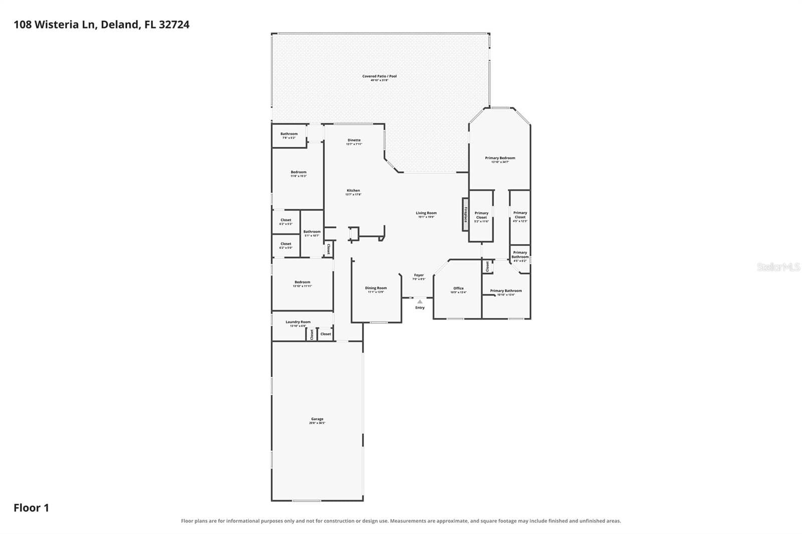 Single Family Residence at 108 WISTERIA LN, DELAND, photo 58 of 58