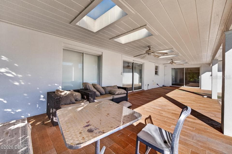 Covered Patio - 227 FAIRWAY DR, ORMOND BEACH