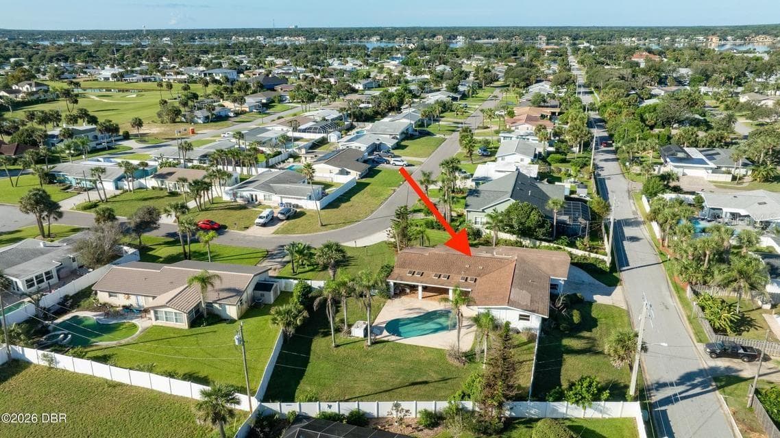 Ariel - 227 FAIRWAY DR, ORMOND BEACH