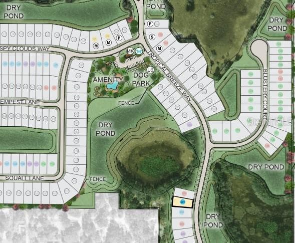 13745 Tropical Breeze Way Site Map - 13745 TROPICAL BREEZE WAY, HUDSON