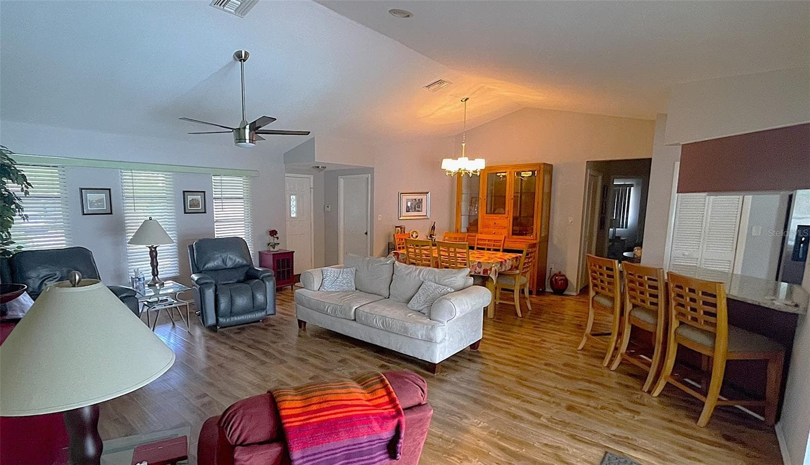 Open concept Living Area - 1009 LABELLE TER NW, PORT CHARLOTTE