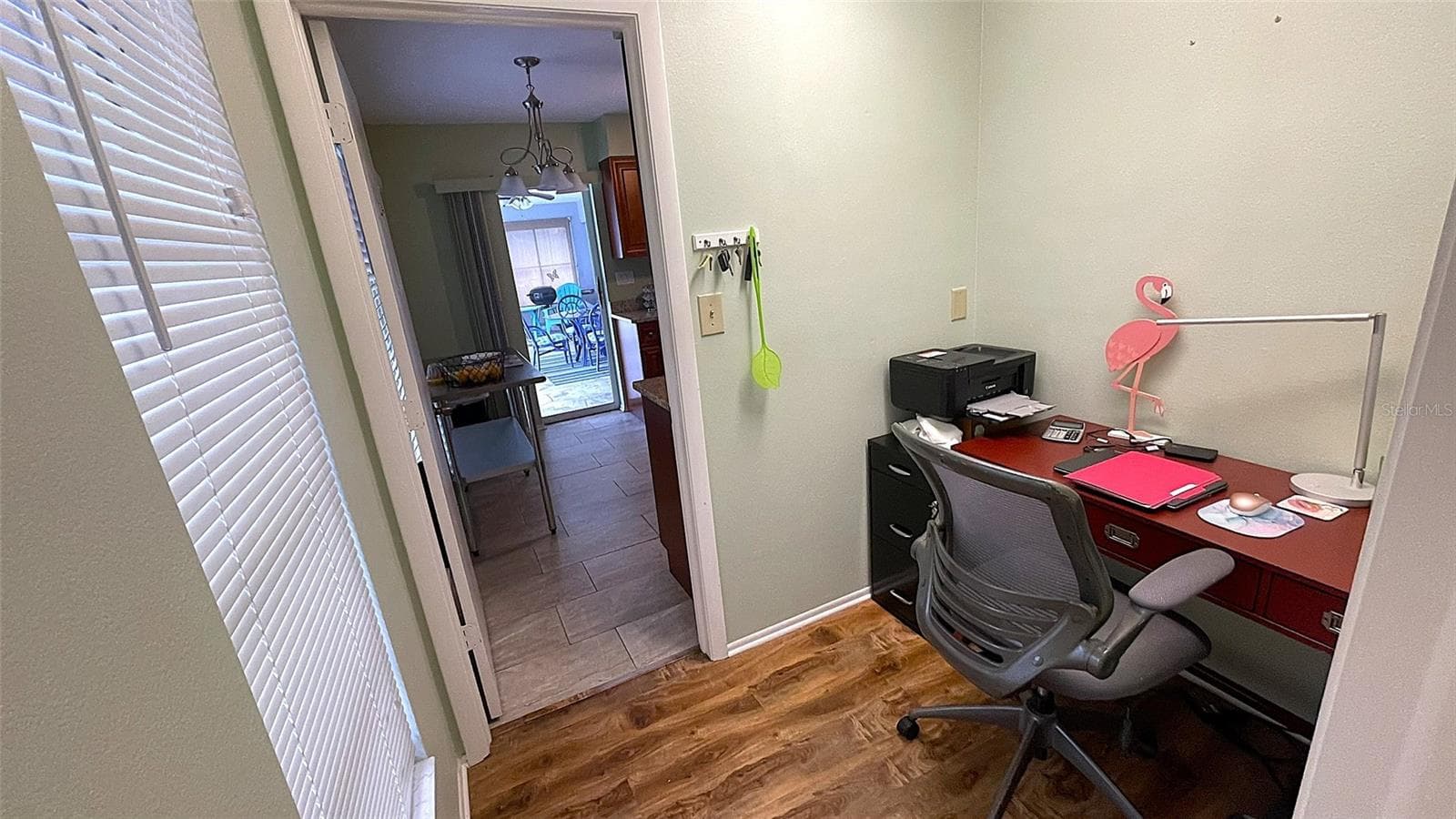 Office area between. Kitchen & 3rd bedroom. - 1009 LABELLE TER NW, PORT CHARLOTTE