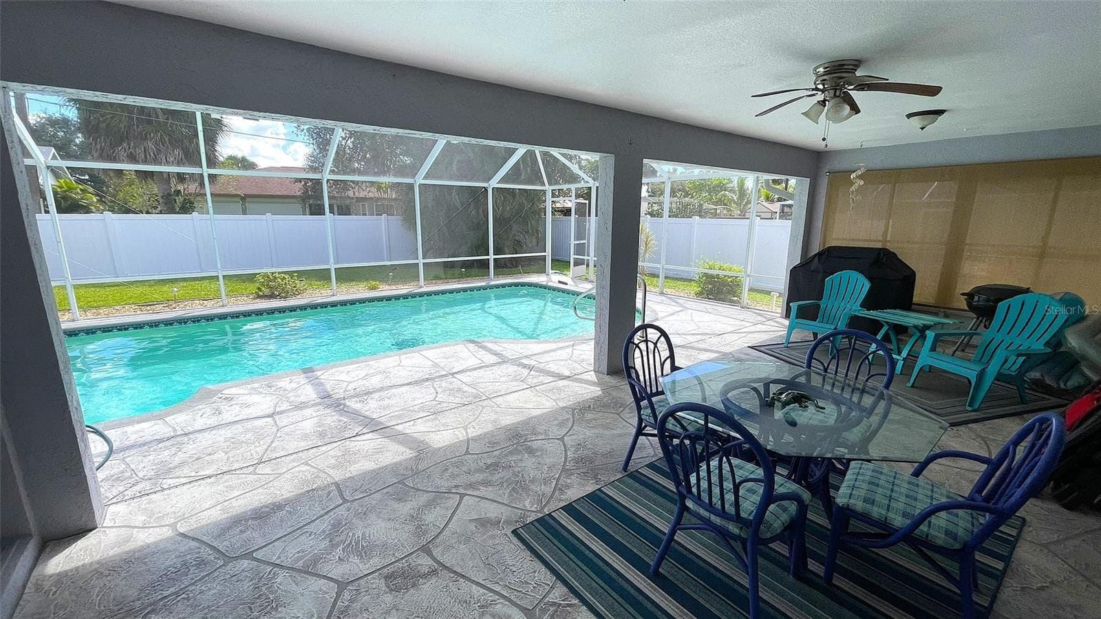 Covered Lanai - 1009 LABELLE TER NW, PORT CHARLOTTE
