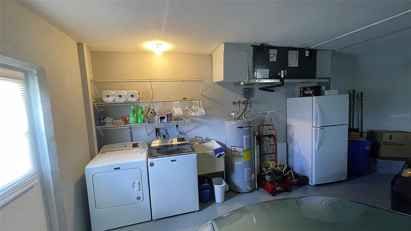 Laundry Area in garage - 1009 LABELLE TER NW, PORT CHARLOTTE